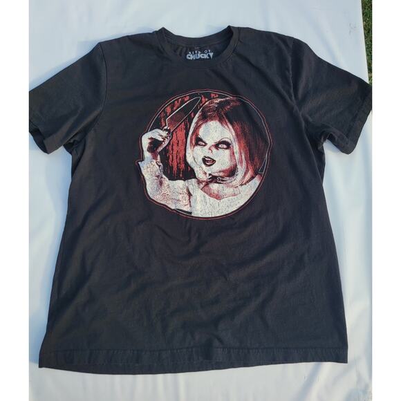 Bride of Chucky Tiffany Seed Of Chucky T-Shirt Black Size XXL Scary Horror - Picture 1 of 4